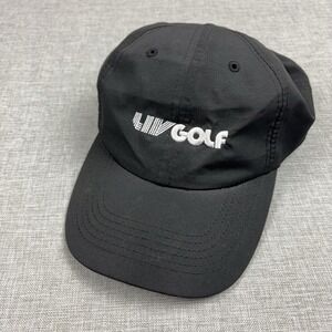 LIV Golf Trump National Doral Hat Cap Strap Back Mens One Size Black RARE